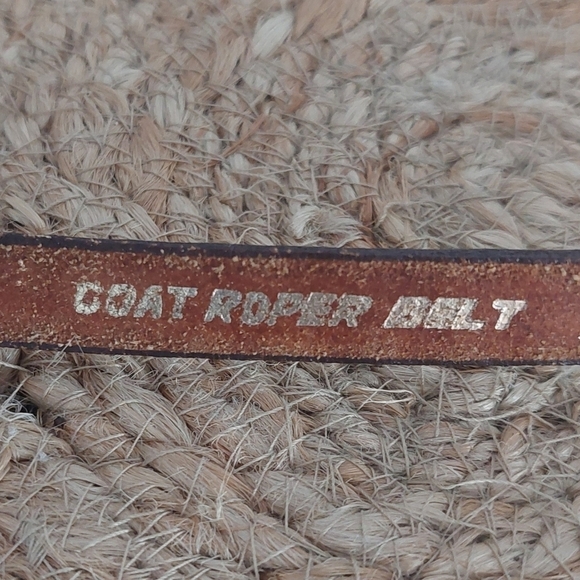 Goat Roper Belt Ladies Size 30" Great Condition Pre-loved - Picture 7 of 9